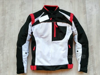 White Blue Red Men's Motorcycle Summer Riding Jacket Mesh Breathable Knight Racing Clothing Riding Jacket
White Blue Red Men's Motorcycle Summer Riding Jacket Mesh Breathable Knight Racing Clothing Riding Jacket