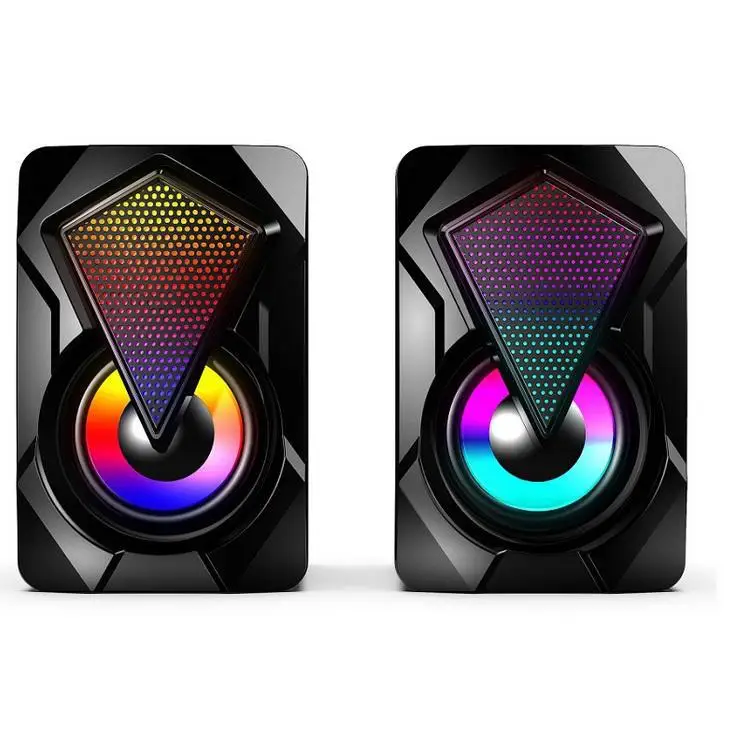 Heavy Subwoofer X2 Colorful Lights Effect Rgb Speaker Computer Stereo Multimedia Usb Heavy Subwoofer for Home Car Parties
Heavy Subwoofer X2 Colorful Lights Effect Rgb Speaker Computer Stereo Multimedia Usb Heavy Subwoofer for Home Car Parties
