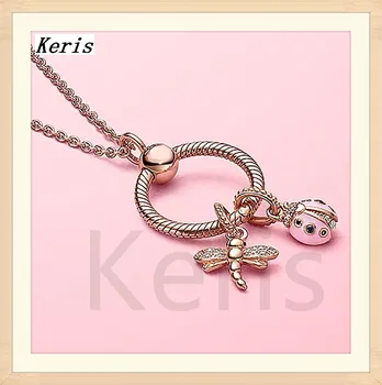 2020 New High-Quality 1:1 100%925 Sterling Silver Rose Gold Bamboo Dragonfly DIY Pendant Necklace Set For Free Delivery 
2020 New High-Quality 1:1 100%925 Sterling Silver Rose Gold Bamboo Dragonfly DIY Pendant Necklace Set For Free Delivery