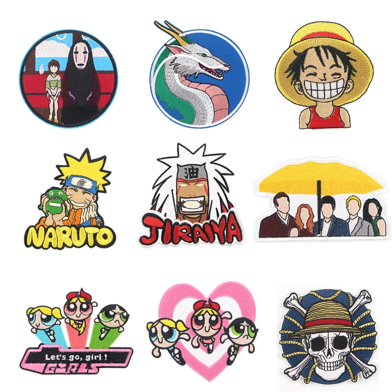 K1240 Anime Spirited Away HIMYM Sticker for Clothing Applications Patches on Clothes Iron Embroidered Patch for Backpack Badge
K1240 Anime Spirited Away HIMYM Sticker for Clothing Applications Patches on Clothes Iron Embroidered Patch for Backpack Badge