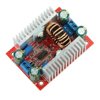 400W 15A DC-DC Boost Converter Step Up Power Transformer Supply Voltage Regulator Constant Power Heat Sink 8.5V-50V to 10-60V
400W 15A DC-DC Boost Converter Step Up Power Transformer Supply Voltage Regulator Constant Power Heat Sink 8.5V-50V to 10-60V