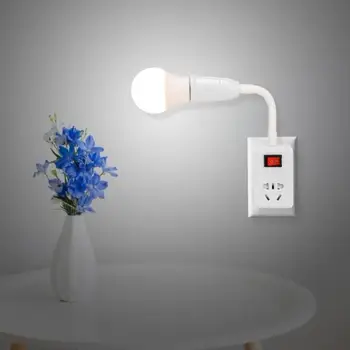Functional Rotatable E27 Lamp Bases Adjustable Rotary LED Light Extended Bulb Socket Holder Durable Light Adapter Converter
Functional Rotatable E27 Lamp Bases Adjustable Rotary LED Light Extended Bulb Socket Holder Durable Light Adapter Converter
