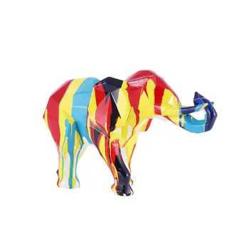Factory Direct Office Desk Surface Panel Resin Elephant Crafts Ornament Geometric Section Elephant Resin Sculpture Customization
Factory Direct Office Desk Surface Panel Resin Elephant Crafts Ornament Geometric Section Elephant Resin Sculpture Customization