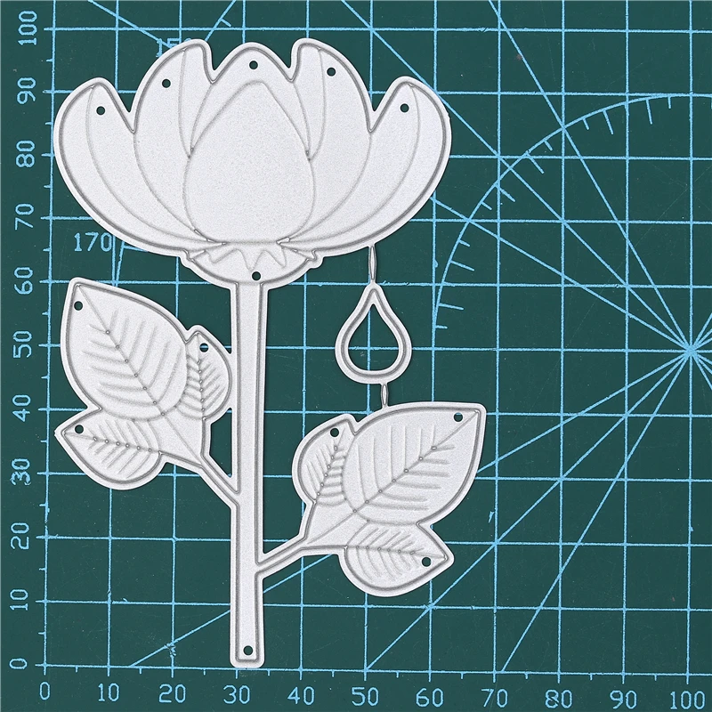 Eastshape Lotus Dies Flower Metal Cutting Dies with Water Droplets Dies Scrapbooking Card Making Embossing Stencil Die Cut Decor
Eastshape Lotus Dies Flower Metal Cutting Dies with Water Droplets Dies Scrapbooking Card Making Embossing Stencil Die Cut Decor