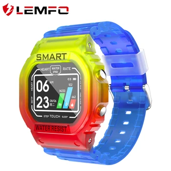 LEMFO 2020 New Anti-fingerprint 1.14 Inch Colorful Screen Smart Watch Men Women IP68 Waterproof Heart Rate Monitor Smartwatch
LEMFO 2020 New Anti-fingerprint 1.14 Inch Colorful Screen Smart Watch Men Women IP68 Waterproof Heart Rate Monitor Smartwatch