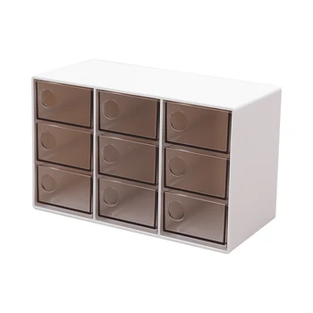 Creative Transparent Plastic Storage Box Jewelry Cosmetic Jewelry Box Drawer Nine Grid
Creative Transparent Plastic Storage Box Jewelry Cosmetic Jewelry Box Drawer Nine Grid