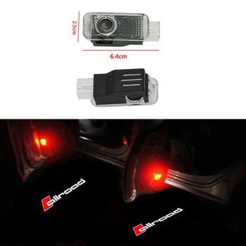 

LED Door Warning Light With Sline Logo Projector For Audi A5 A6L A6 C5 A4L A4 B5 B6 B7 B8 A1 A7 A8 TT Q7 Q5 Q3 A3 R8 Logo Light