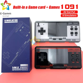 FC3000 Handheld Video Game Console Built-in 1091 Classic Games Portable Console Support 8 Formats Game AV Out Put
FC3000 Handheld Video Game Console Built-in 1091 Classic Games Portable Console Support 8 Formats Game AV Out Put