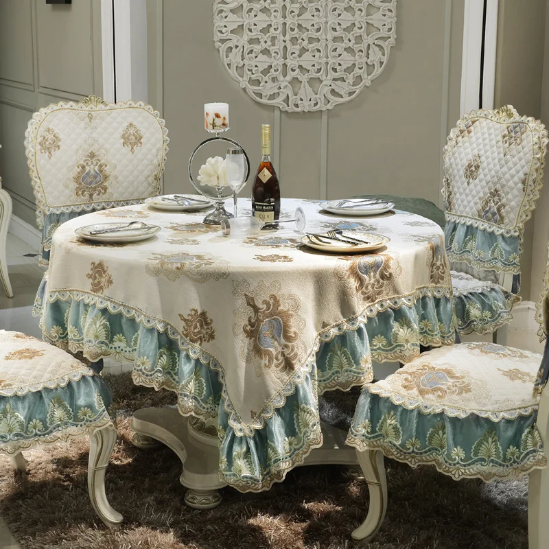 180x180cm(70.87x70.87 Inches) Luxury European style Round Table Cloth Washable Small Tablecloths with Lace for Dining Table
180x180cm(70.87x70.87 Inches) Luxury European style Round Table Cloth Washable Small Tablecloths with Lace for Dining Table