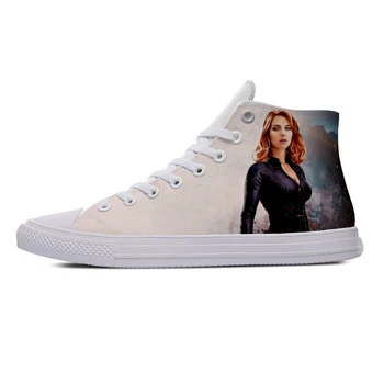 2020 Black Widow Hot Cool Vogue Fashion Classic Casual Canvas Shoes High Top Lightweight Breathable 3D Print Men women Sneakers
2020 Black Widow Hot Cool Vogue Fashion Classic Casual Canvas Shoes High Top Lightweight Breathable 3D Print Men women Sneakers