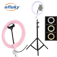 10 inch LED Ring Light Dimmable Selfie Lamp with Tripod Photography Camera Phone Light for Youtube Makeup ringlight
10 inch LED Ring Light Dimmable Selfie Lamp with Tripod Photography Camera Phone Light for Youtube Makeup ringlight
