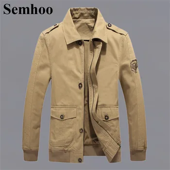 Autumn Mens Jackets And Coats Business Casual Thin Section Jacket Cotton Plus Size Lapel Solid Color Simple Military Jacket Men
Autumn Mens Jackets And Coats Business Casual Thin Section Jacket Cotton Plus Size Lapel Solid Color Simple Military Jacket Men