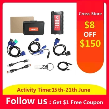 V8.3 Data Link Adapter Diesel Heavy Duty Scanner INLINE 7 for Cummins/Diesel Truck Scanner for Cummins INLINE7 Diagnostic Tool
V8.3 Data Link Adapter Diesel Heavy Duty Scanner INLINE 7 for Cummins/Diesel Truck Scanner for Cummins INLINE7 Diagnostic Tool