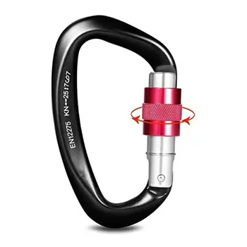 Carabiner 25Kn Main Lock Rope Gliding Aerial Work Hanging Buckle Safety Hook Aviation Aluminum Hanging Rock Climbing Main Lock
Carabiner 25Kn Main Lock Rope Gliding Aerial Work Hanging Buckle Safety Hook Aviation Aluminum Hanging Rock Climbing Main Lock