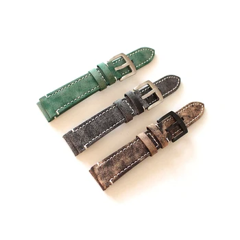 Allbai Top Quality 2020 Mans Watch Replacement Watch strap Leather Watch Strap 18MM 20MM 22MM Male Calf-Skin Watchband
Allbai Top Quality 2020 Mans Watch Replacement Watch strap Leather Watch Strap 18MM 20MM 22MM Male Calf-Skin Watchband