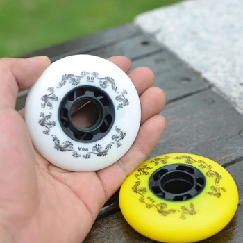 4pcs Free Shipping 90A inline skate wheel slides wheels Freestyle wheel 72 76 80 mm roller skate wheels top a roda 
4pcs Free Shipping 90A inline skate wheel slides wheels Freestyle wheel 72 76 80 mm roller skate wheels top a roda