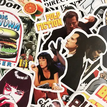 50Pcs Classic Movie Pulp Fiction Graffiti Sticker for Guitar Laptop Skateboard Motorcycle Car Bicycle Fridge Waterproof Stickers
50Pcs Classic Movie Pulp Fiction Graffiti Sticker for Guitar Laptop Skateboard Motorcycle Car Bicycle Fridge Waterproof Stickers
