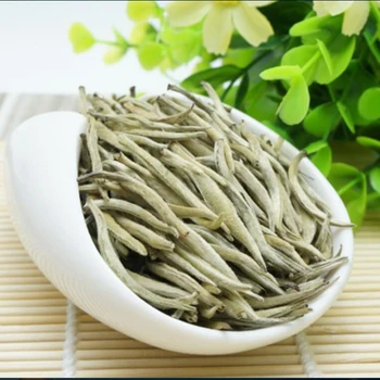 Baihao Yingzhen White Tea Grade Baihaoyinzhen Silver Needle Tea For Weight Loose Chinese Natural Organic food
Baihao Yingzhen White Tea Grade Baihaoyinzhen Silver Needle Tea For Weight Loose Chinese Natural Organic food