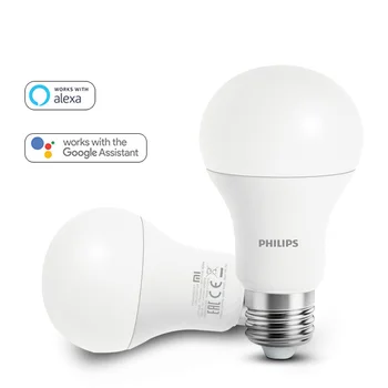 philips Smart Led LAMP E27 WHITE Light 800lumens 6.5w WIFI Mi app REMOTE CONTROL Led LAMP with Alexa and Google Assistant
philips Smart Led LAMP E27 WHITE Light 800lumens 6.5w WIFI Mi app REMOTE CONTROL Led LAMP with Alexa and Google Assistant