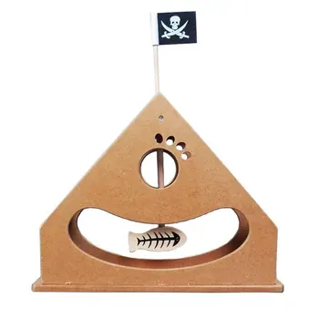 Pet Toy Cat Toy Interactive Toy Wooden Multi-Purpose Treasure Hunting Toy Nine Hole Puzzle Pirate Ship Toy
Pet Toy Cat Toy Interactive Toy Wooden Multi-Purpose Treasure Hunting Toy Nine Hole Puzzle Pirate Ship Toy