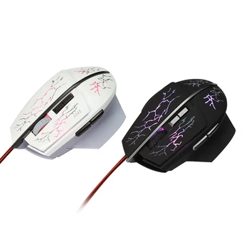 Wired Gaming Mouse 7 Programmable Buttons Ergonomic Mice Colorful LED Light Mouse for PC Computer Laptop Game and Office Esports
Wired Gaming Mouse 7 Programmable Buttons Ergonomic Mice Colorful LED Light Mouse for PC Computer Laptop Game and Office Esports