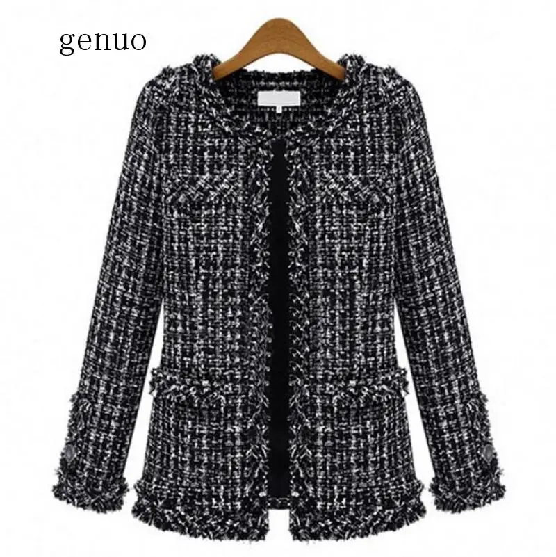 Женский осенне-весенний базовый пиджак, черно-белый женский базовый клетчатый пиджак, элегантный топ, облегающая уличная одежда 2020
Женский осенне-весенний базовый пиджак, черно-белый женский базовый клетчатый пиджак, элегантный топ, облегающая уличная одежда 2020