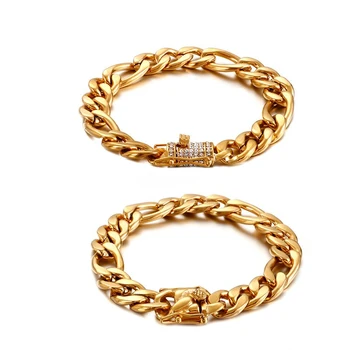 12mm Figaro Big Chain Bracelet Men Stainless Steel /Black/Gold Fashion Jewelry
12mm Figaro Big Chain Bracelet Men Stainless Steel /Black/Gold Fashion Jewelry