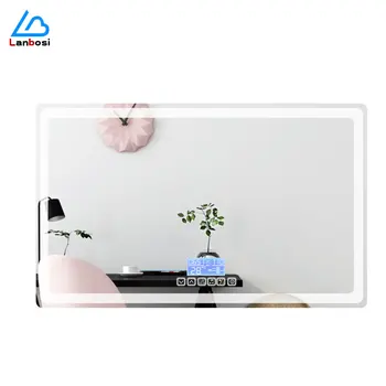LED Smart Anti-fog Mirror Makeup Mirror Bathroom Mirror Three color temperatures with smart touch Explosion proof
LED Smart Anti-fog Mirror Makeup Mirror Bathroom Mirror Three color temperatures with smart touch Explosion proof