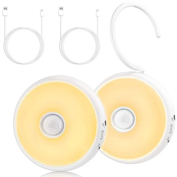 Motion Sensor LED Night Light, USB Rechargeable Portable Closet Light, Dimmable Cordless Wall Light, Magnetic Stick Hanging, for
Motion Sensor LED Night Light, USB Rechargeable Portable Closet Light, Dimmable Cordless Wall Light, Magnetic Stick Hanging, for