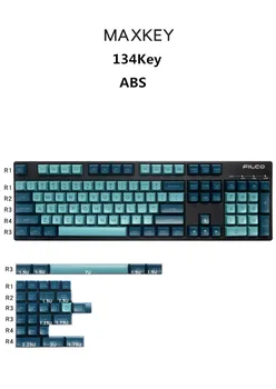 MAXKEY SA key cap two-color injection molding process dark night 134 keys ABS material suitable for most mechanical keyboards
MAXKEY SA key cap two-color injection molding process dark night 134 keys ABS material suitable for most mechanical keyboards