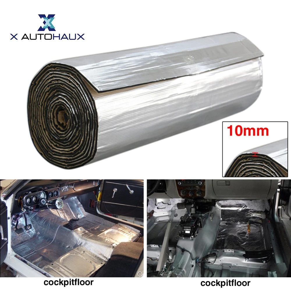 X AUTOHAUX 6mm/10mm Thick Alumina fiber Muffler cotton Car Sound Deadener Heat Insulation Mat Road Noise Dampener Thermal Mat
X AUTOHAUX 6mm/10mm Thick Alumina fiber Muffler cotton Car Sound Deadener Heat Insulation Mat Road Noise Dampener Thermal Mat