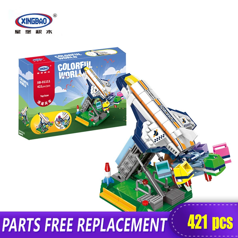 Xingbao 01111 343PCS Building Blocks Toys 360° Rotation Happy Windmill Entertainment facilities Birthday Gifts For Girl 
Xingbao 01111 343PCS Building Blocks Toys 360° Rotation Happy Windmill Entertainment facilities Birthday Gifts For Girl