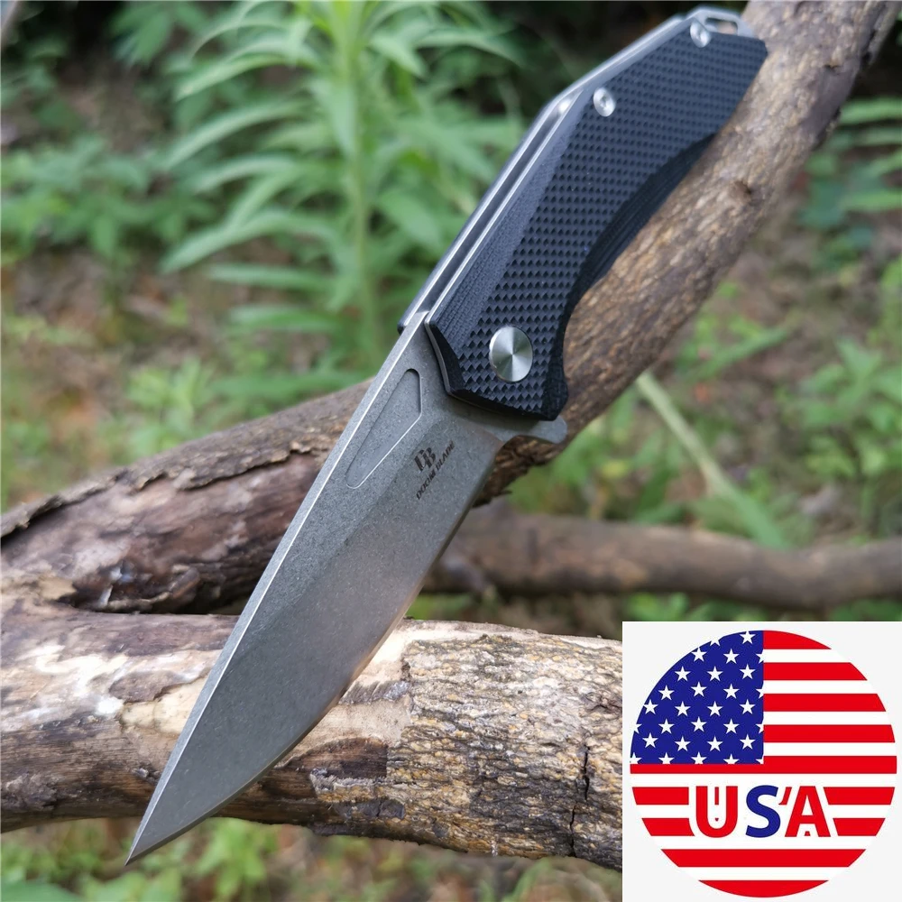 Новый складной карманный нож D2 Blade G10 шарикоподшипниковые ножи с ручкой хорошо