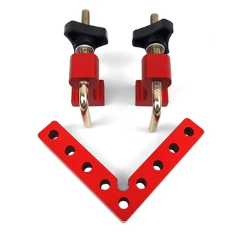 Assist Locator Right Angle Clip 90 Degree L-Shaped Auxiliar Clip Fixture Positioning Panel Fixing Clip Woodworking Clamping Tool
Assist Locator Right Angle Clip 90 Degree L-Shaped Auxiliar Clip Fixture Positioning Panel Fixing Clip Woodworking Clamping Tool