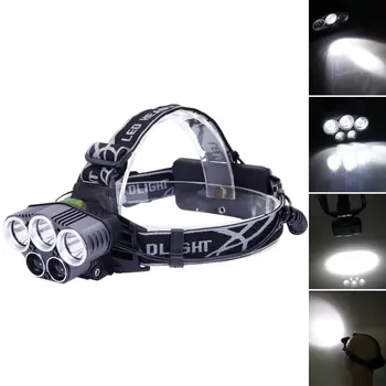 New Type 5-LED 5000LM 3 Modes White Light Aluminum Alloy LED Headlamp
New Type 5-LED 5000LM 3 Modes White Light Aluminum Alloy LED Headlamp