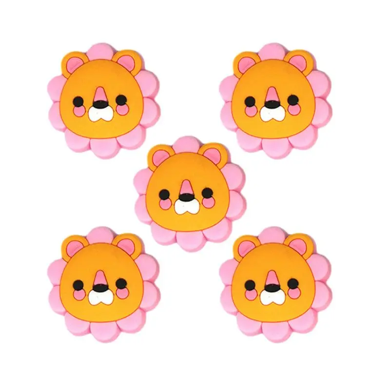 5PCS Silicone Beads Teething Mini Lion Food Grade Silicone Toy Teething Nursing Chewing DIY Shower Gift Baby Teether
5PCS Silicone Beads Teething Mini Lion Food Grade Silicone Toy Teething Nursing Chewing DIY Shower Gift Baby Teether