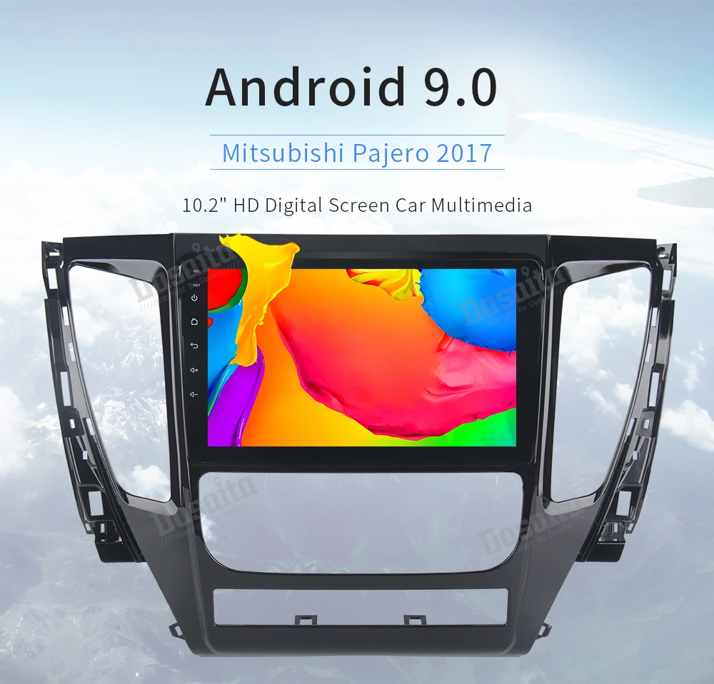 Cheap 9" HD Digital Capacitive Touch Screen Android 9.0 GPS for Mitsubishi Pajero Sport 2017 with Octa Core 4GB RAM 32GB ROM autoradio 0 Cheap 9" HD Digital Capacitive Touch Screen Android 9.0 GPS for Mitsubishi Pajero Sport 2017 with Octa Core 4GB RAM 32GB ROM autoradio 0