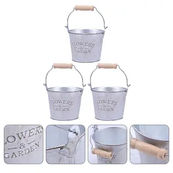3pcs Flower Bucket Home Garden Flowerpot Planter Pot Decoration Iron Bucket Retro Flower Pot Flower Ware For Garden
3pcs Flower Bucket Home Garden Flowerpot Planter Pot Decoration Iron Bucket Retro Flower Pot Flower Ware For Garden
