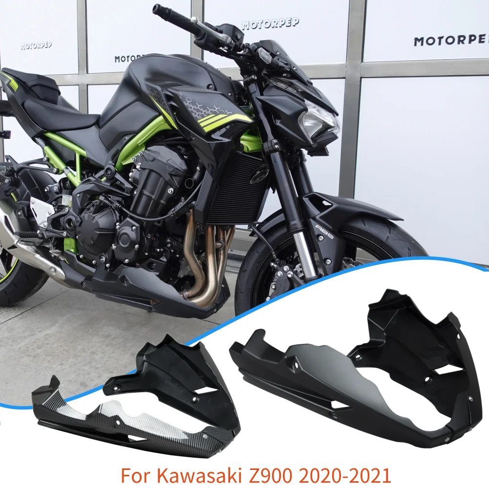 

Motorcycle Bellypan Engine Chassis Shroud Fairing Exhaust Shield Guard Protection Cover For Kawasaki Z900 2020-2024 Accessories