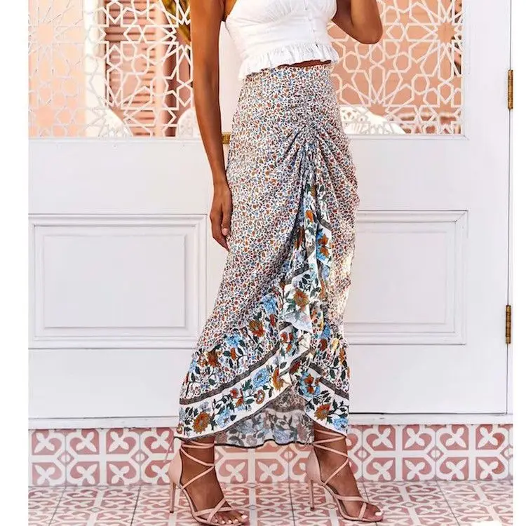 2020 Spring-Style High-waisted Side Edge Pleated Hem Flounced Irregular Skirt Printed Dress
2020 Spring-Style High-waisted Side Edge Pleated Hem Flounced Irregular Skirt Printed Dress
