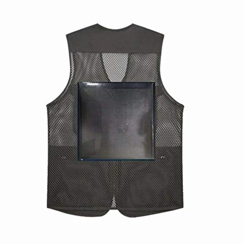 Novel Smart Cool Customizable Innovative Advertising Vest Wearable Flexible Full Color Led Display Black
Novel Smart Cool Customizable Innovative Advertising Vest Wearable Flexible Full Color Led Display Black