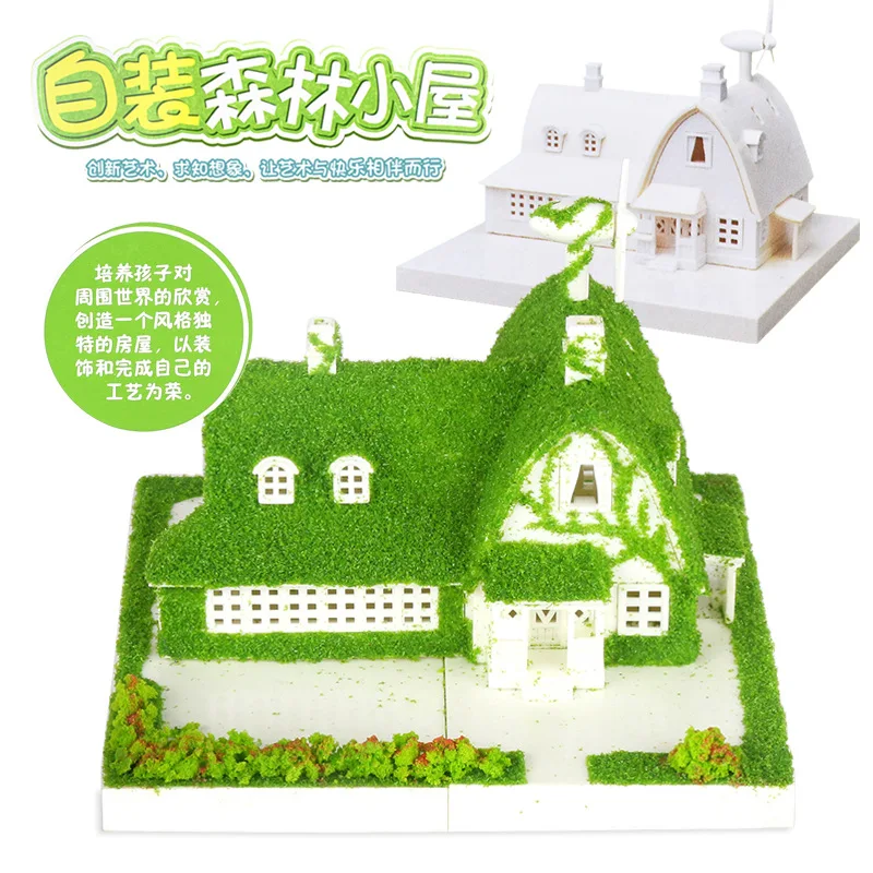Children 3D Jigsaw Puzzle Model Toy Handmade DIY Assembled Architecture Self-Loading Forest Cabin Educational Toy
Children 3D Jigsaw Puzzle Model Toy Handmade DIY Assembled Architecture Self-Loading Forest Cabin Educational Toy