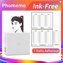 Phomemo Mini Printer DIY Photo M02 Portable Mobile Thermal Sticker Printer Wireless Handheld Pocket Phone Print Machine
Phomemo Mini Printer DIY Photo M02 Portable Mobile Thermal Sticker Printer Wireless Handheld Pocket Phone Print Machine