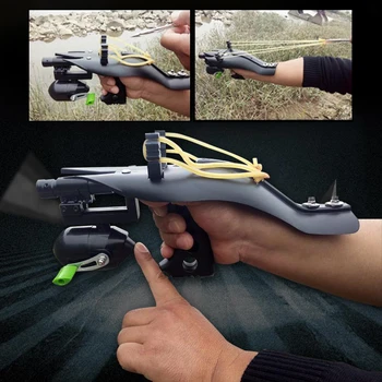 Catapult Bow Hunter Toys Stretching Wrist Fish Shooter Practical ABS Sling Fishing Black Hunting Outdoor Adjustable Catapult
Catapult Bow Hunter Toys Stretching Wrist Fish Shooter Practical ABS Sling Fishing Black Hunting Outdoor Adjustable Catapult