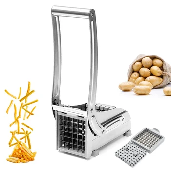 Potato Slicer Stainles Steel Hand Push Potato Slicer Household Portable Labor Saving Cucumber Fries Radish Slicer Kitchen Gadget 
Potato Slicer Stainles Steel Hand Push Potato Slicer Household Portable Labor Saving Cucumber Fries Radish Slicer Kitchen Gadget