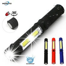 New 6000LM COB LED Work Flashlight Magnetic Base and Clip Multi-Function Pocket Pen Light Inspection Work Light Car Repair Tool
New 6000LM COB LED Work Flashlight Magnetic Base and Clip Multi-Function Pocket Pen Light Inspection Work Light Car Repair Tool