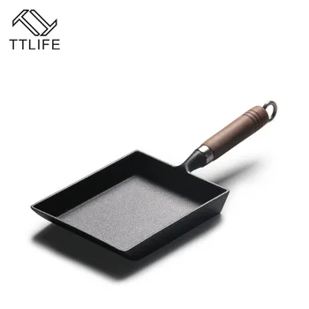 TTLIFE Thickened Japanese Omelette Pan/Egg Pan Non-stick Rectangle Frying Pan Mini Frying Pan Tamagoyaki Cast Iron Pan
TTLIFE Thickened Japanese Omelette Pan/Egg Pan Non-stick Rectangle Frying Pan Mini Frying Pan Tamagoyaki Cast Iron Pan