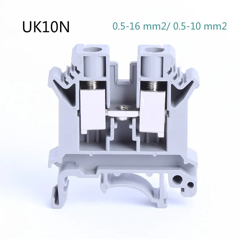 10pcs UK10N Phonex Type Din Rail Mount Universal Wiring Conductor Connector Thin Modular Screw Terminal Blocks UK-10N
10pcs UK10N Phonex Type Din Rail Mount Universal Wiring Conductor Connector Thin Modular Screw Terminal Blocks UK-10N