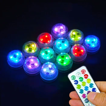 Underwater LED Waterproof Candle Light Mini Pool Vase Light Remote Controlled RGB Submersible Light Garden Party Decoration
Underwater LED Waterproof Candle Light Mini Pool Vase Light Remote Controlled RGB Submersible Light Garden Party Decoration