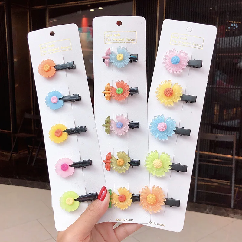 4Pcs/Lot Girls Kids Cartoon Animals Fruit Hair Clips Flower Sunflower Duckbill Hairpins Bezel Wholesale Hair Accessories 
4Pcs/Lot Girls Kids Cartoon Animals Fruit Hair Clips Flower Sunflower Duckbill Hairpins Bezel Wholesale Hair Accessories